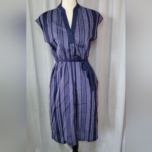 NWOT Anne Klein cotton Mandarin collar dress Size xxs